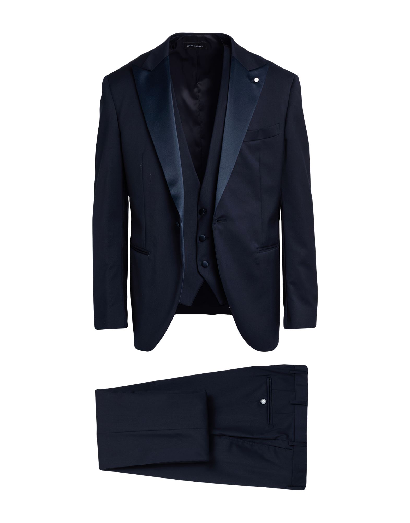 LUIGI BIANCHI Mantova Anzug Herren Nachtblau von LUIGI BIANCHI Mantova