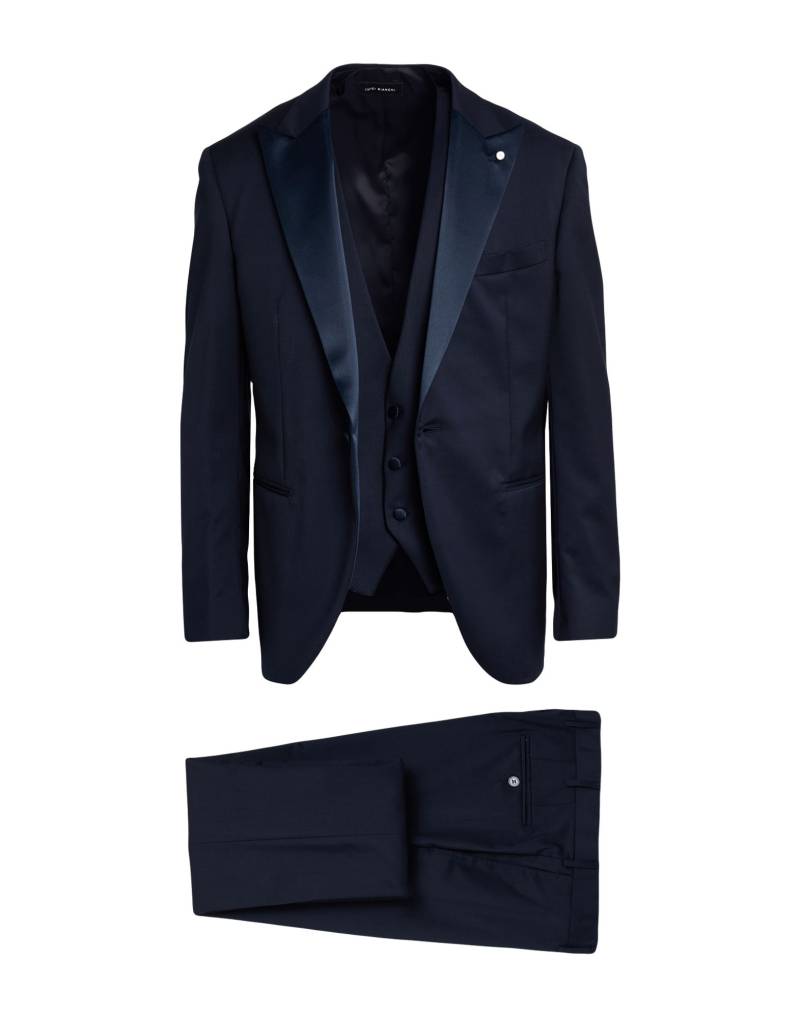 LUIGI BIANCHI Mantova Anzug Herren Nachtblau von LUIGI BIANCHI Mantova