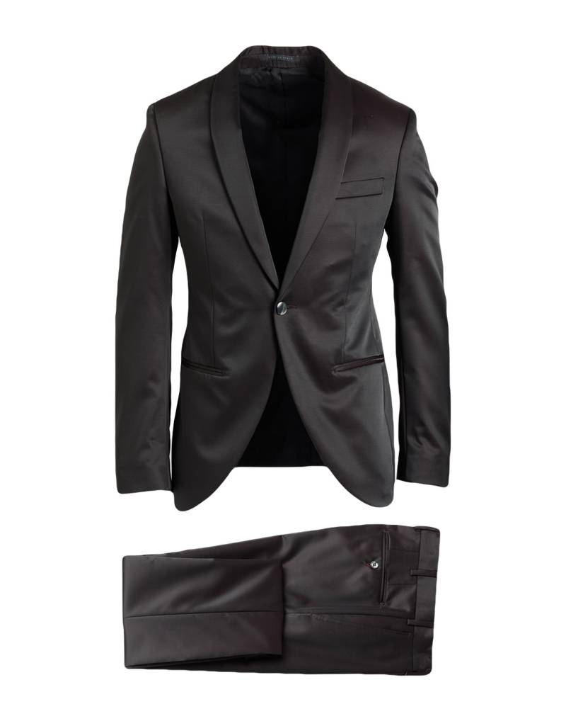 LUIGI BIANCHI Mantova Anzug Herren Schokobraun von LUIGI BIANCHI Mantova