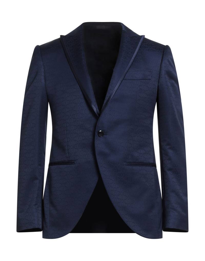 LUIGI BIANCHI Mantova Blazer Herren Blau von LUIGI BIANCHI Mantova