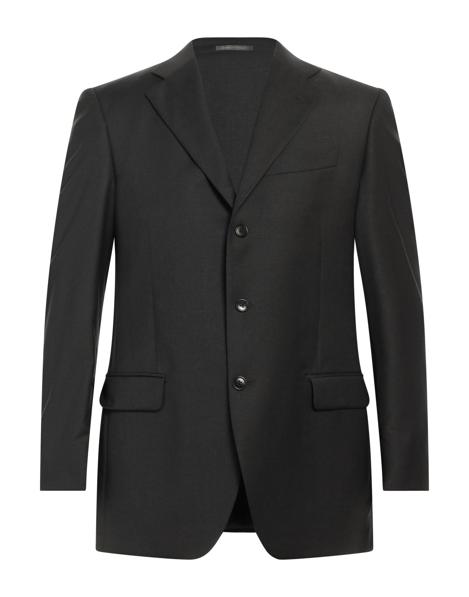 LUIGI BIANCHI Mantova Blazer Herren Braungrau von LUIGI BIANCHI Mantova