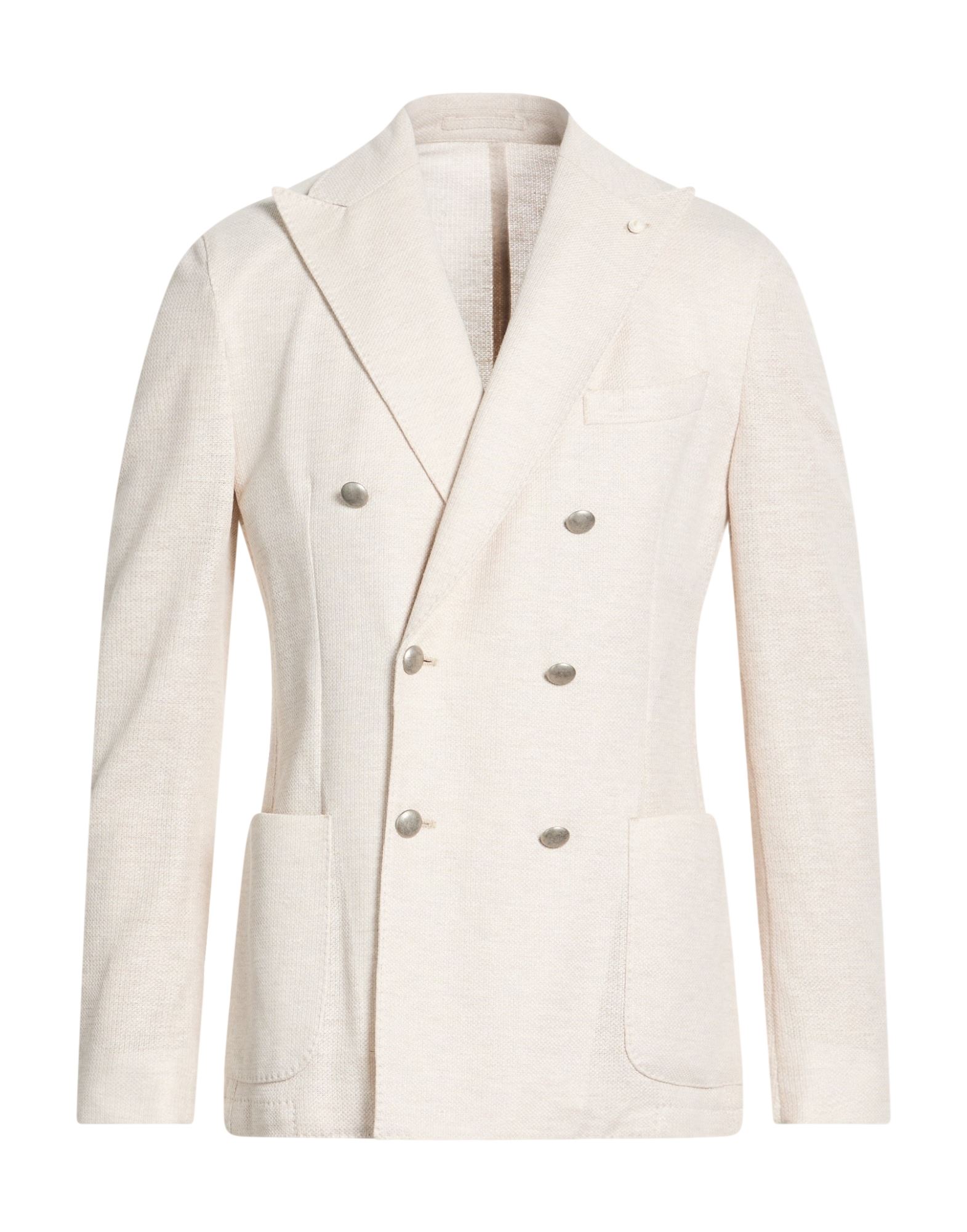 LUIGI BIANCHI Mantova Blazer Herren Elfenbein von LUIGI BIANCHI Mantova