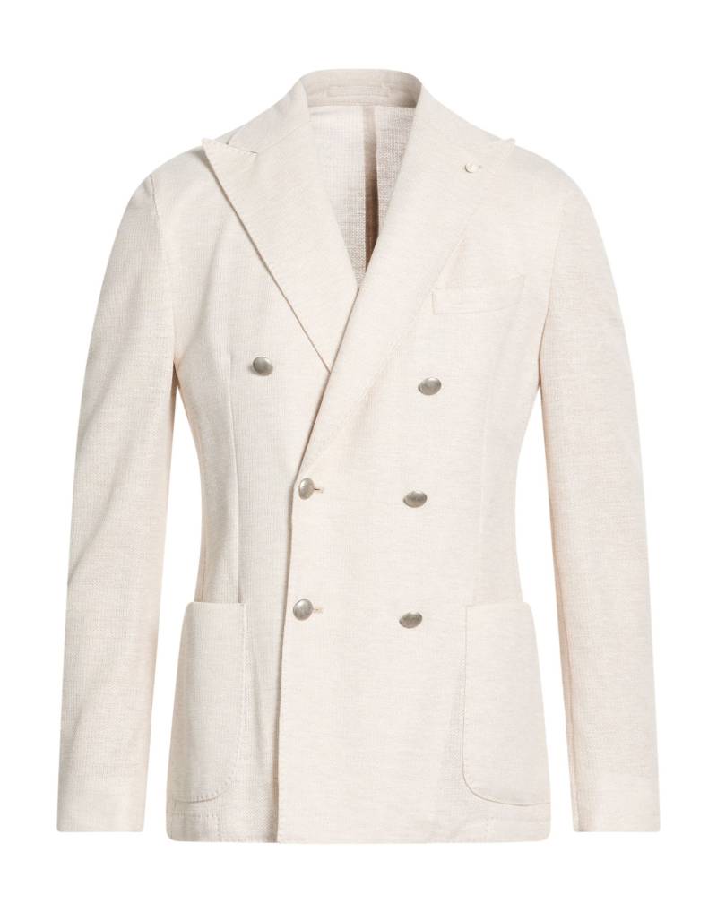 LUIGI BIANCHI Mantova Blazer Herren Elfenbein von LUIGI BIANCHI Mantova