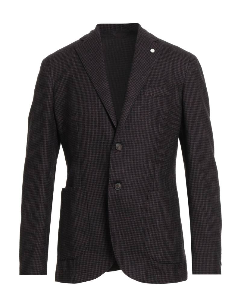LUIGI BIANCHI Mantova Blazer Herren Fuchsia von LUIGI BIANCHI Mantova