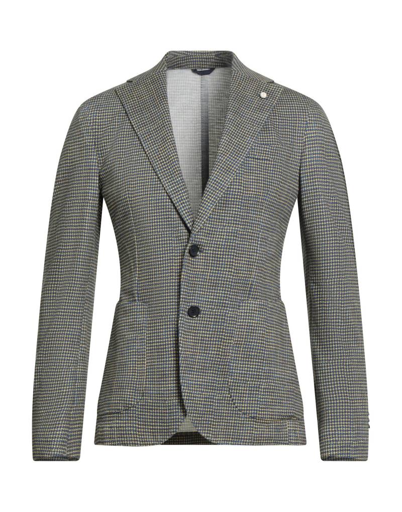 LUIGI BIANCHI Mantova Blazer Herren Gelb von LUIGI BIANCHI Mantova