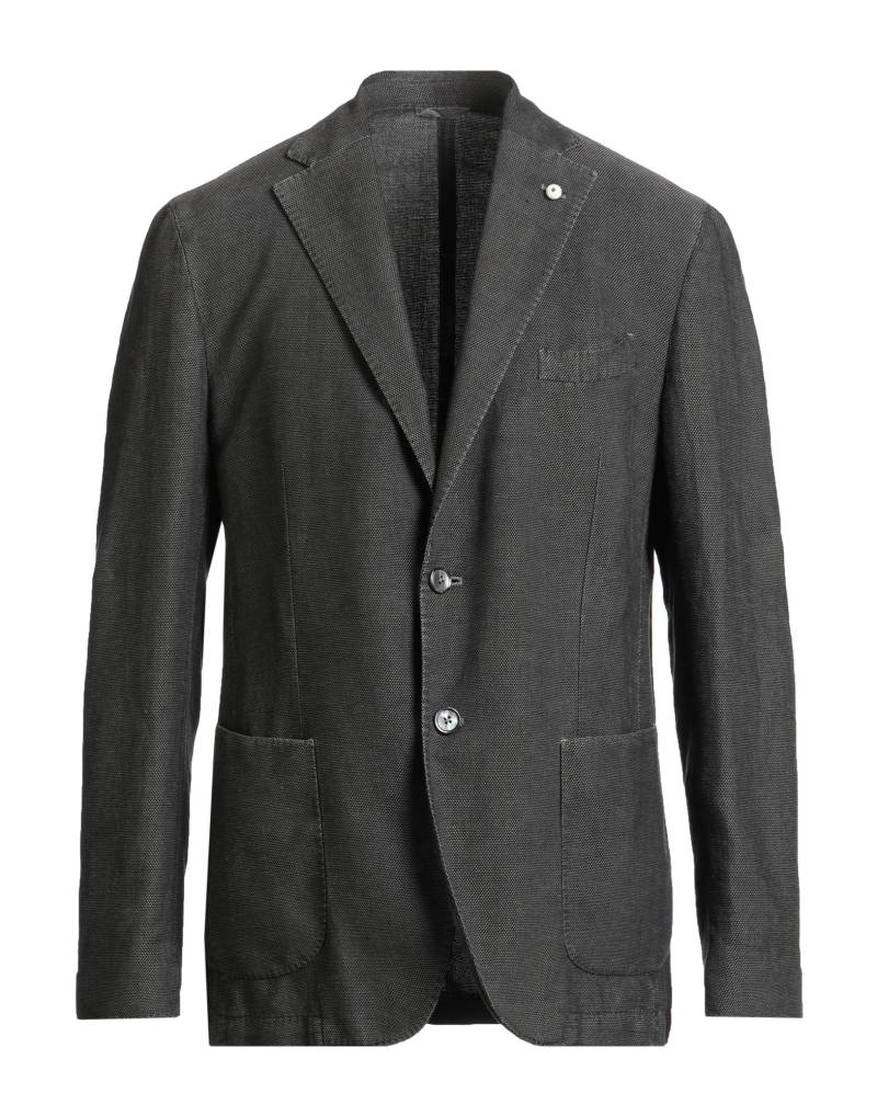 LUIGI BIANCHI Mantova Blazer Herren Grau von LUIGI BIANCHI Mantova