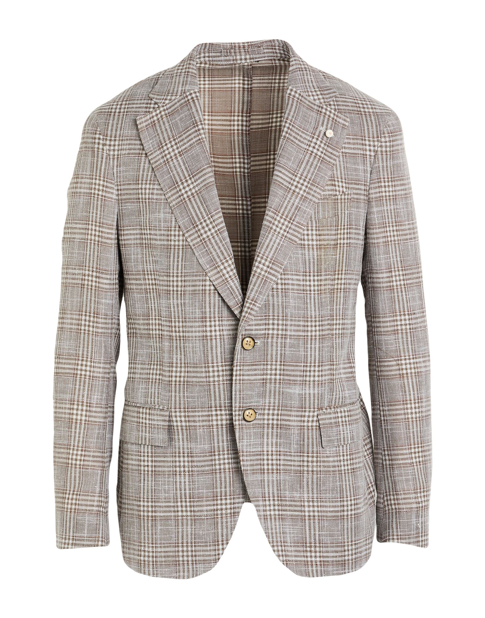 LUIGI BIANCHI Mantova Blazer Herren Grau von LUIGI BIANCHI Mantova