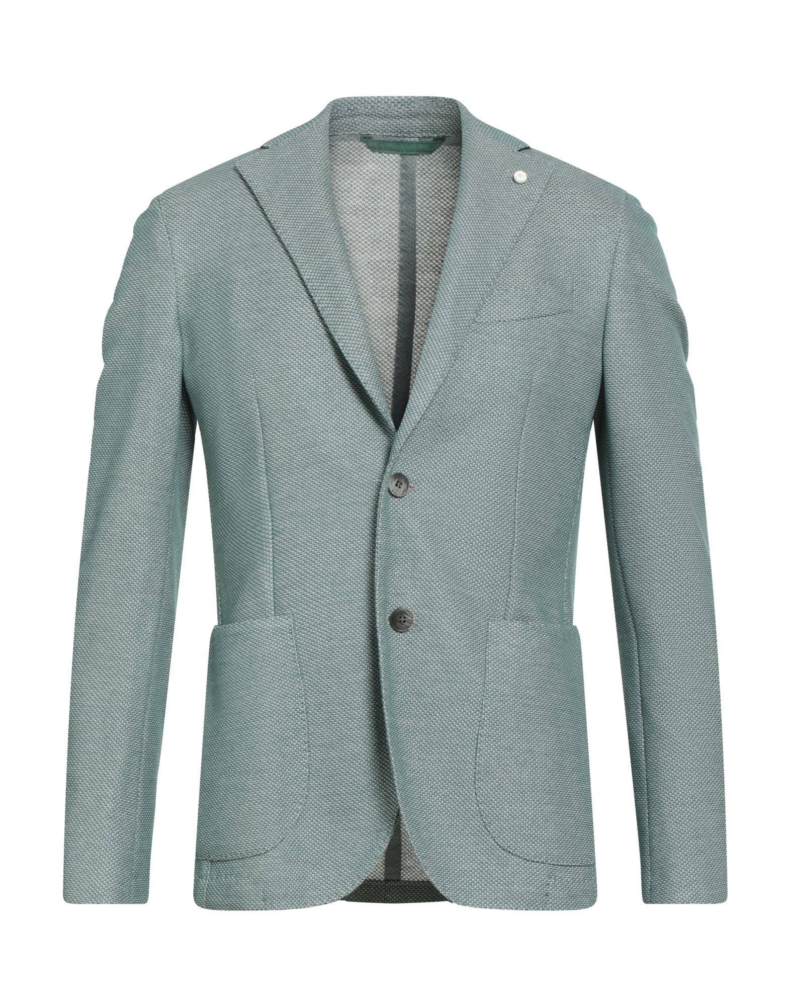 LUIGI BIANCHI Mantova Blazer Herren Grün von LUIGI BIANCHI Mantova