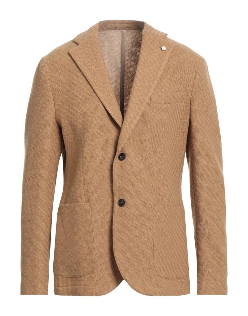 LUIGI BIANCHI Mantova Blazer Herren Kamel von LUIGI BIANCHI Mantova