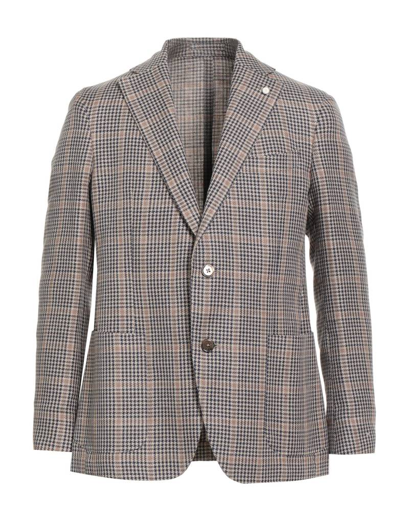 LUIGI BIANCHI Mantova Blazer Herren Sand von LUIGI BIANCHI Mantova