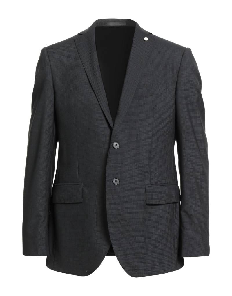 LUIGI BIANCHI Mantova Blazer Herren Schwarz von LUIGI BIANCHI Mantova