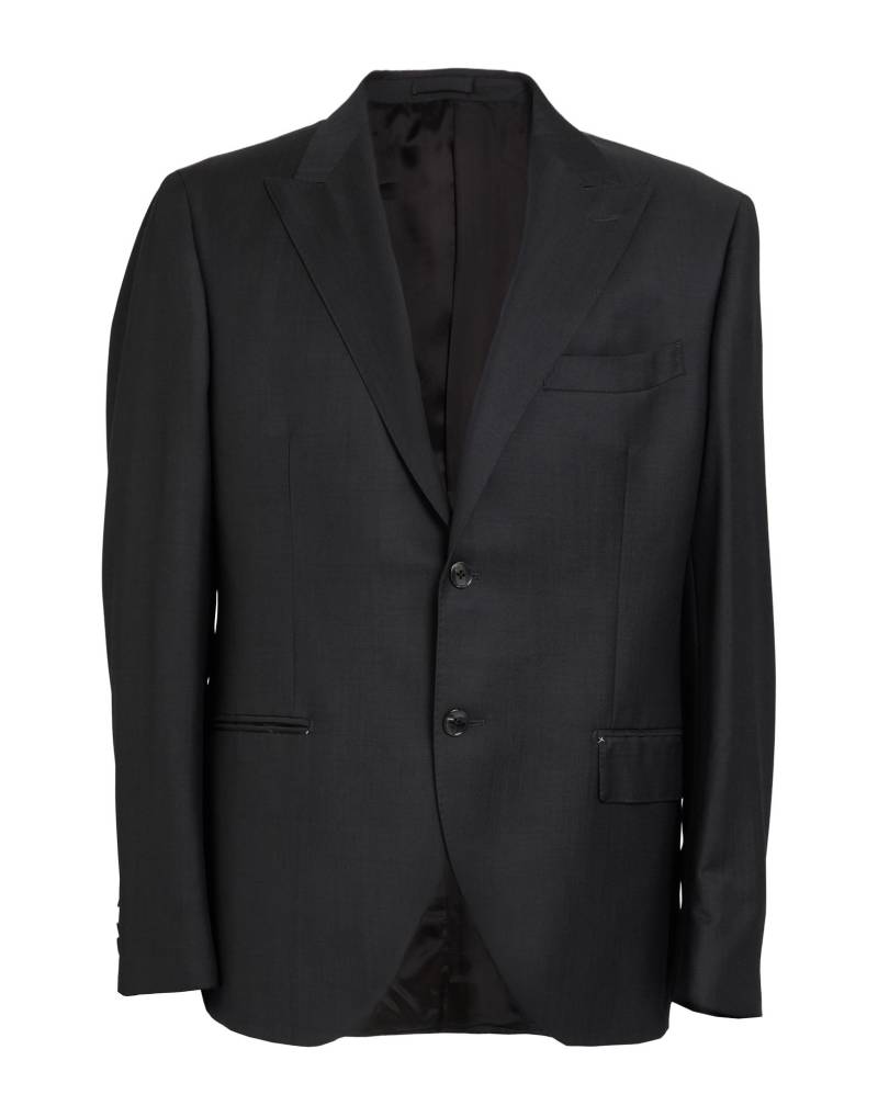 LUIGI BIANCHI Mantova Blazer Herren Schwarz von LUIGI BIANCHI Mantova