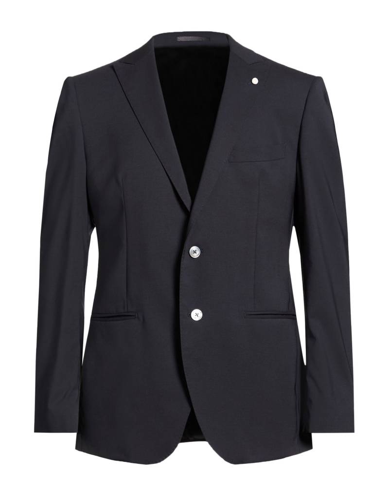 LUIGI BIANCHI Mantova Blazer Herren Schwarz von LUIGI BIANCHI Mantova