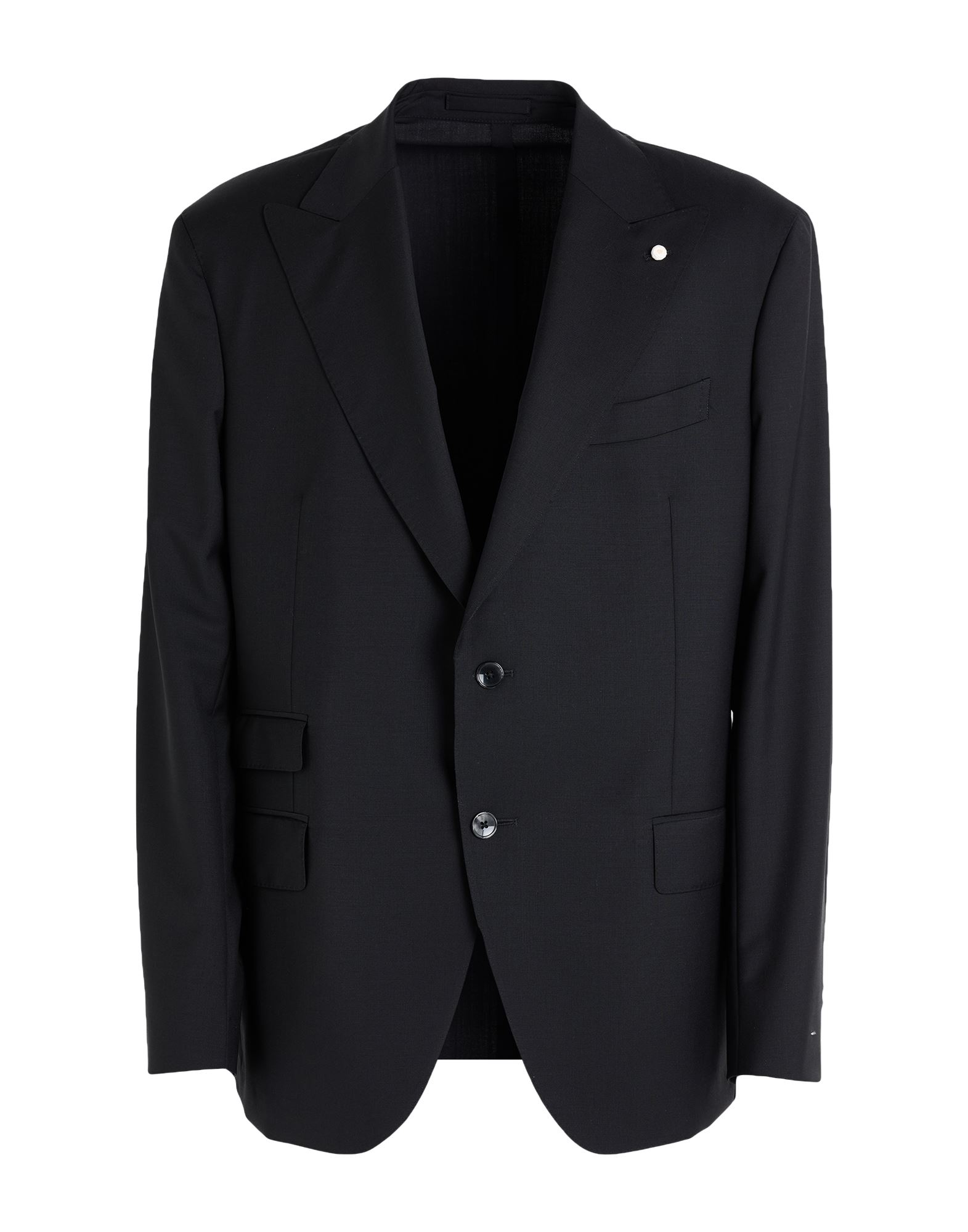 LUIGI BIANCHI Mantova Blazer Herren Schwarz von LUIGI BIANCHI Mantova