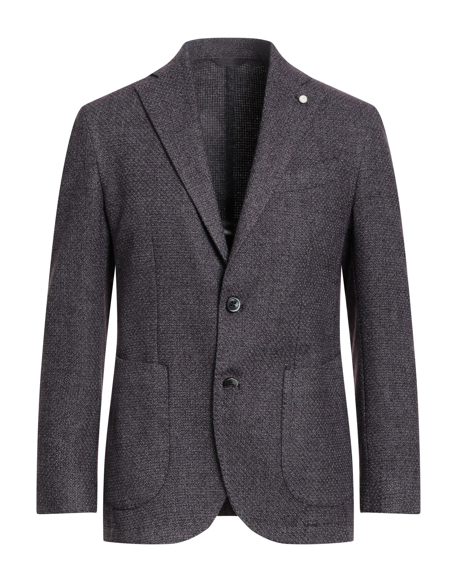 LUIGI BIANCHI Mantova Blazer Herren Violett LUIGI BIANCHI Mantova Blazer Herren Violett von LUIGI BIANCHI Mantova