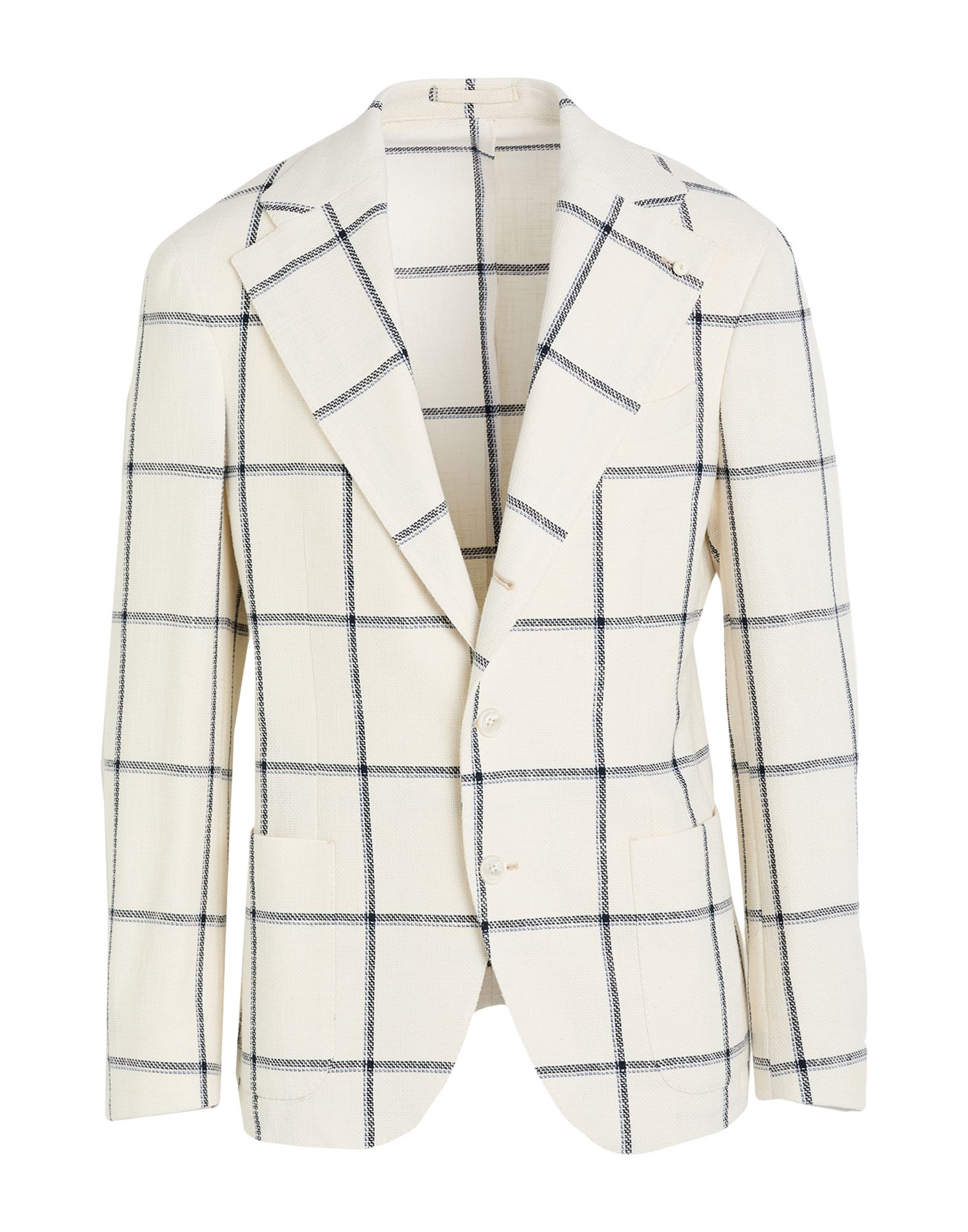 LUIGI BIANCHI Mantova Blazer Herren Weiß von LUIGI BIANCHI Mantova