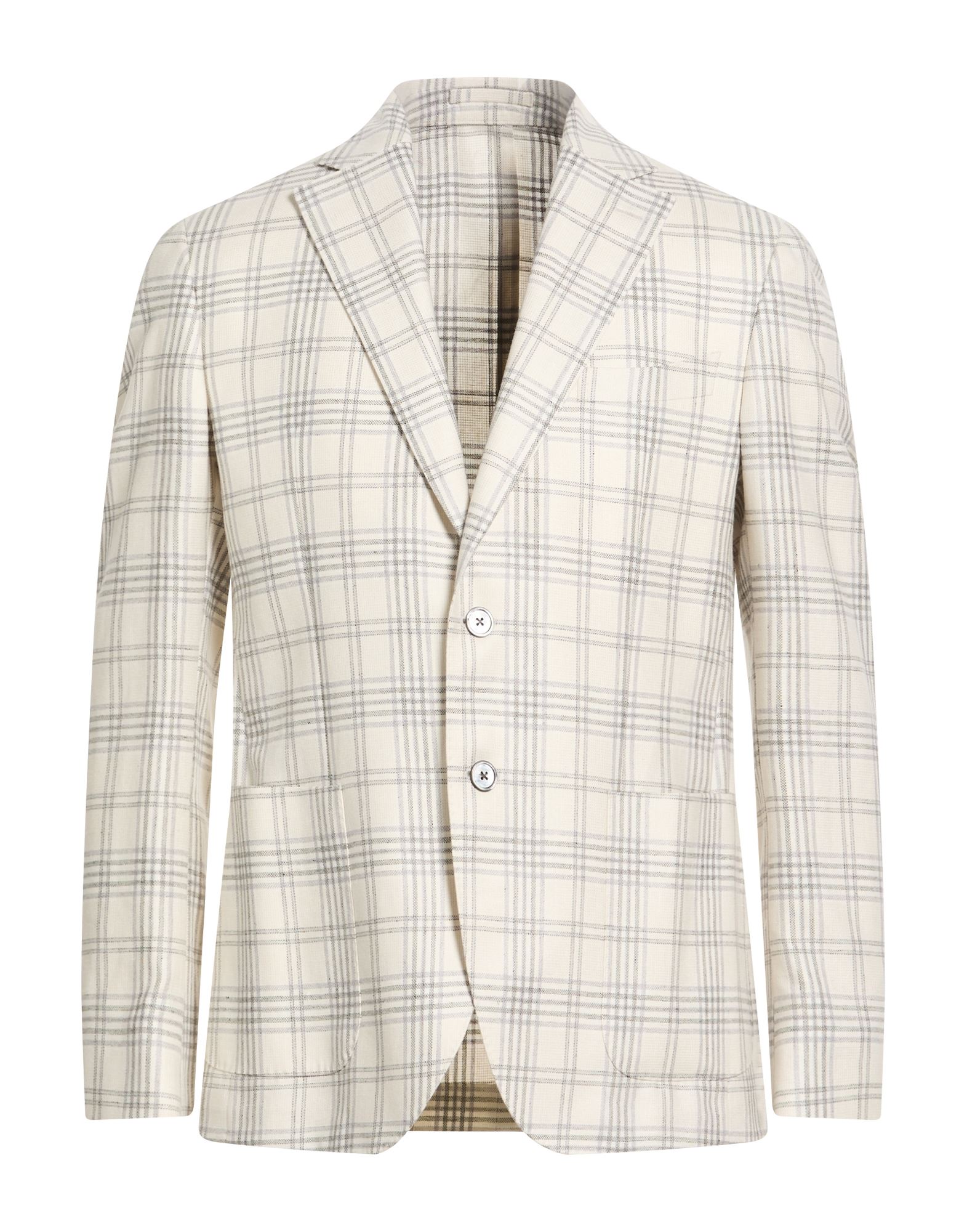 LUIGI BIANCHI Mantova Blazer Herren Weiß von LUIGI BIANCHI Mantova