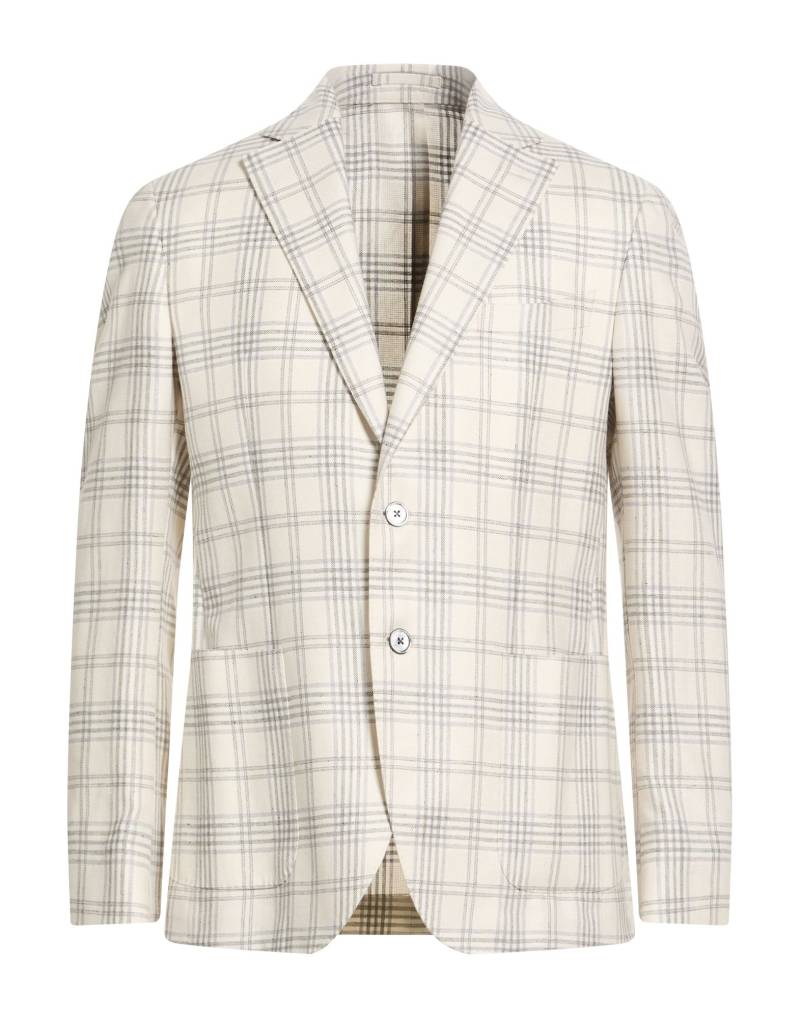 LUIGI BIANCHI Mantova Blazer Herren Weiß von LUIGI BIANCHI Mantova