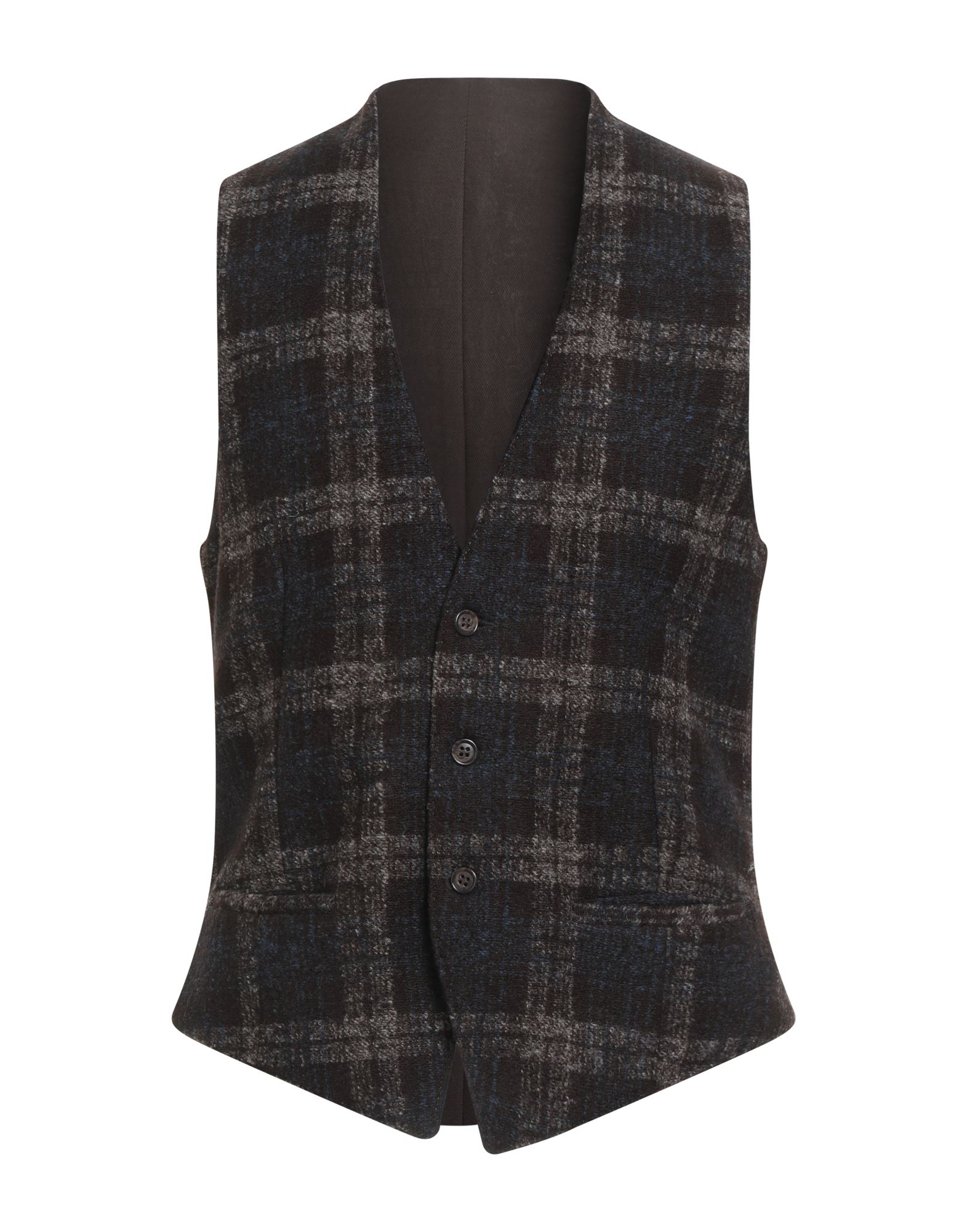 LUIGI BIANCHI Mantova Couture-weste Herren Dunkelbraun LUIGI BIANCHI Mantova Couture-weste Herren Dunkelbraun von LUIGI BIANCHI Mantova