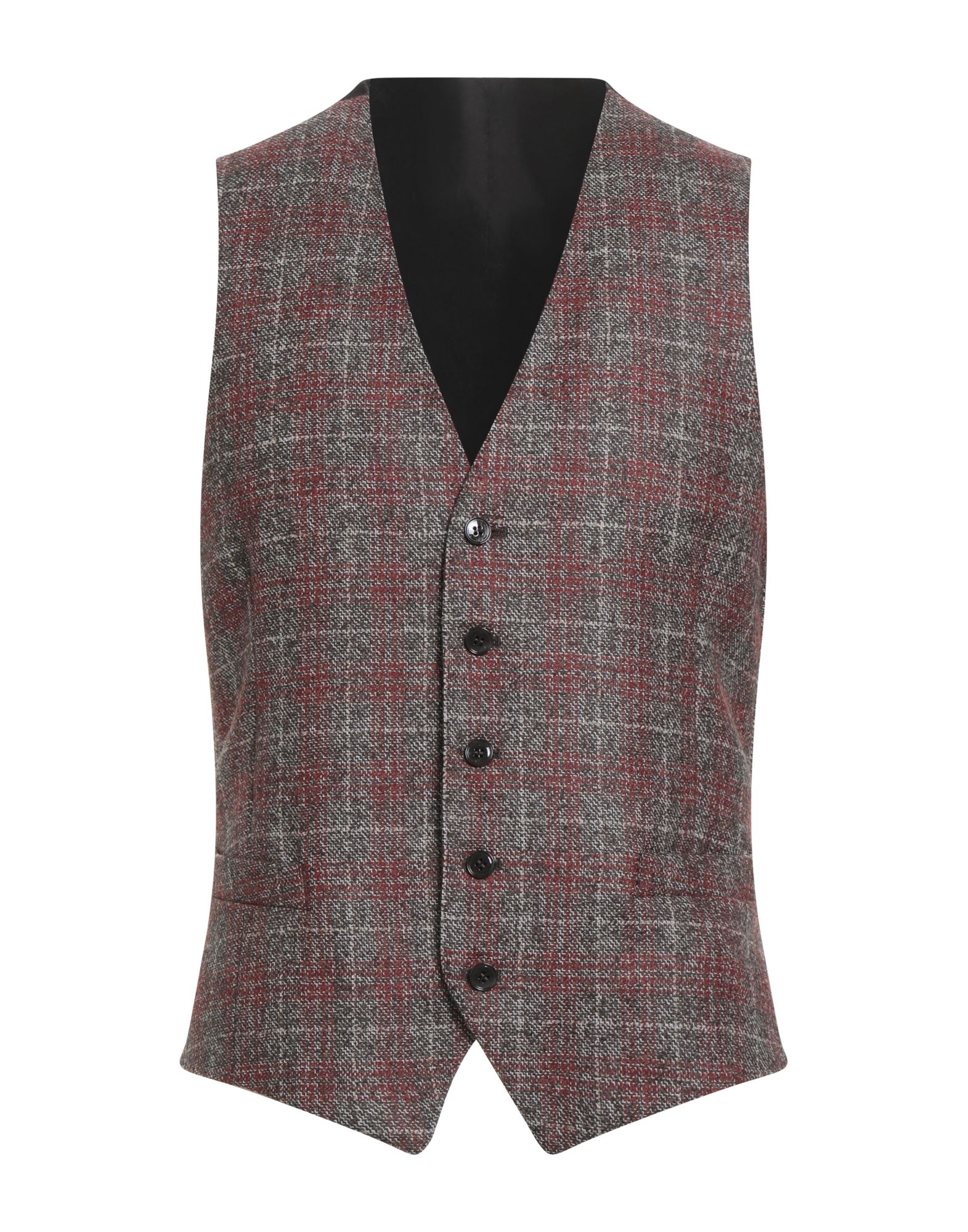 LUIGI BIANCHI Mantova Couture-weste Herren Rostrot LUIGI BIANCHI Mantova Couture-weste Herren Rostrot von LUIGI BIANCHI Mantova
