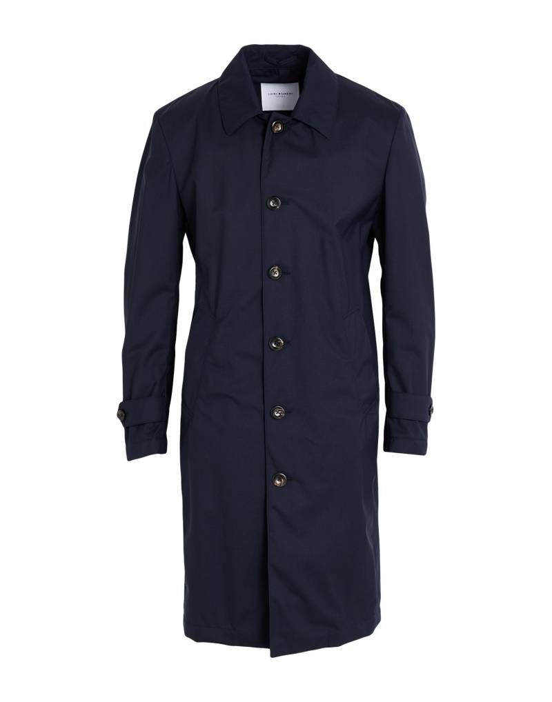 LUIGI BIANCHI Mantova Jacke, Mantel & Trenchcoat Herren Marineblau von LUIGI BIANCHI Mantova