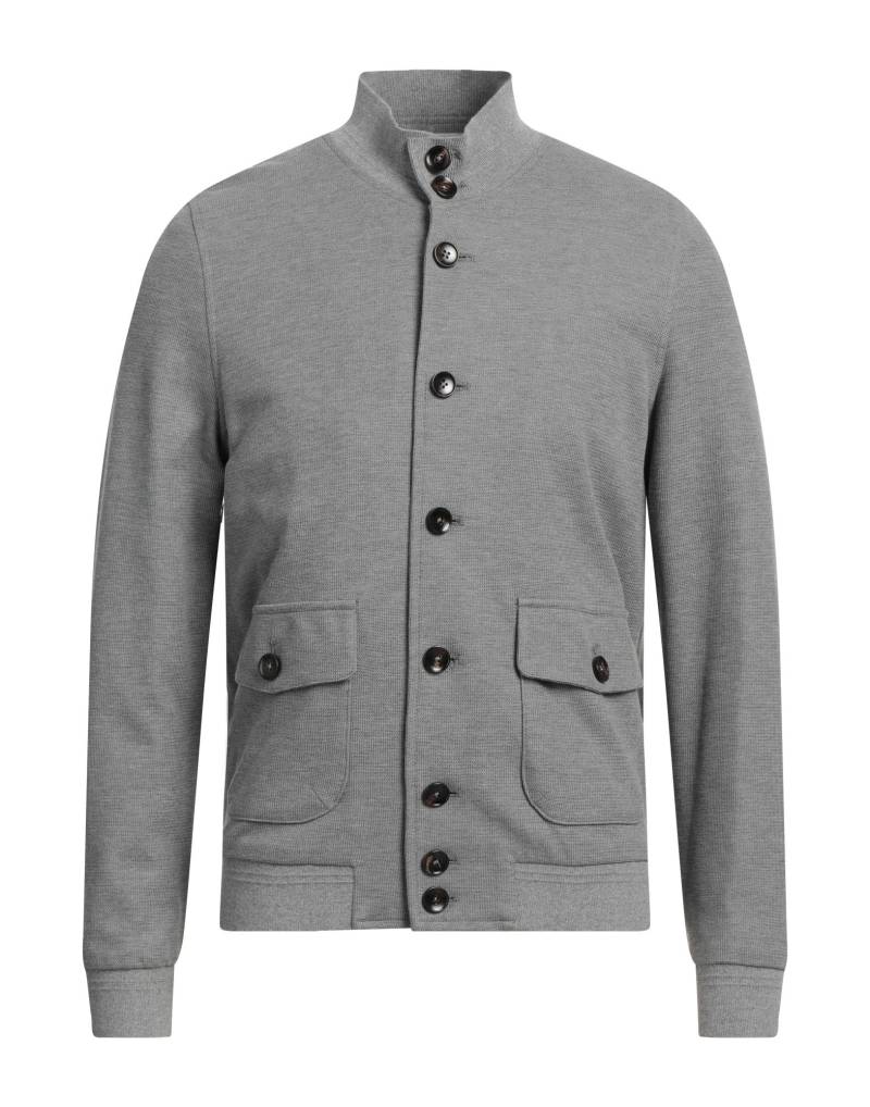 LUIGI BIANCHI Mantova Jacke & Anorak Herren Grau von LUIGI BIANCHI Mantova