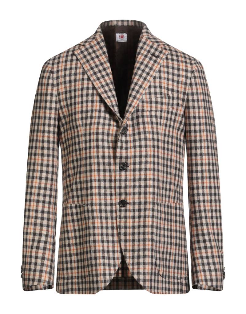 LUIGI BORRELLI NAPOLI Blazer Herren Beige von LUIGI BORRELLI NAPOLI