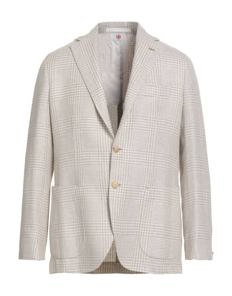 LUIGI BORRELLI NAPOLI Blazer Herren Beige von LUIGI BORRELLI NAPOLI