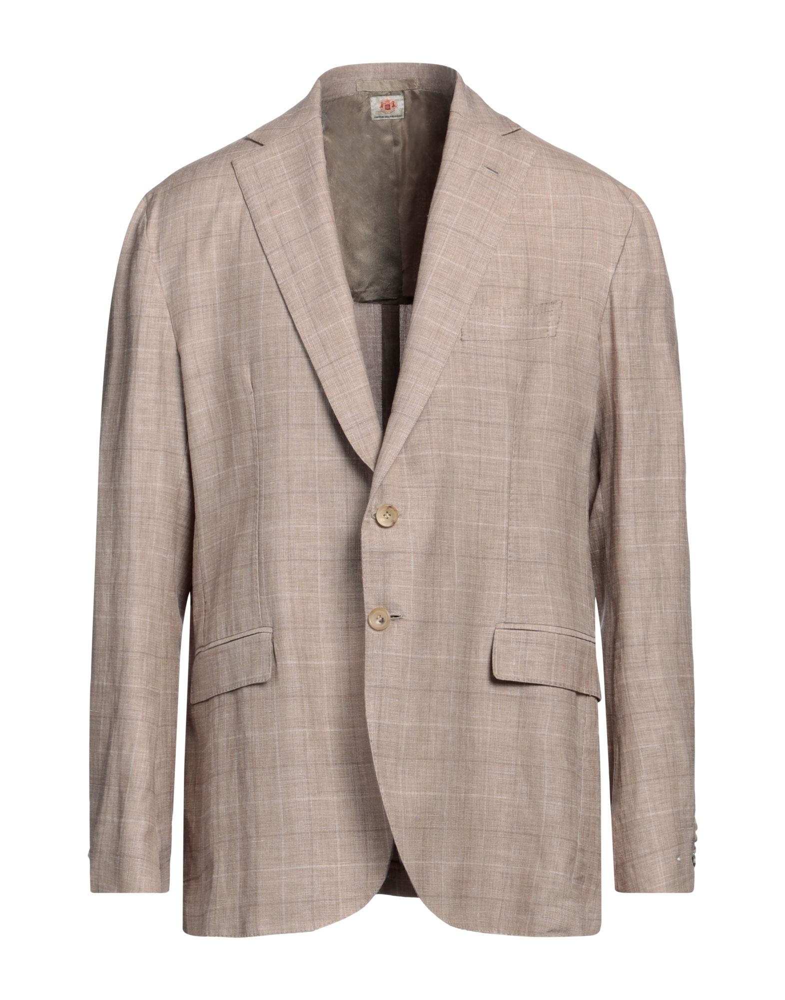 LUIGI BORRELLI NAPOLI Blazer Herren Beige von LUIGI BORRELLI NAPOLI