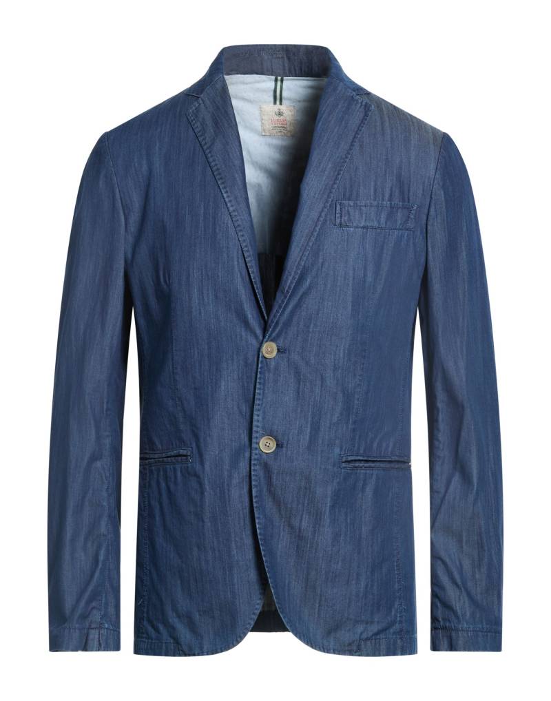 LUIGI BORRELLI NAPOLI Blazer Herren Blau von LUIGI BORRELLI NAPOLI