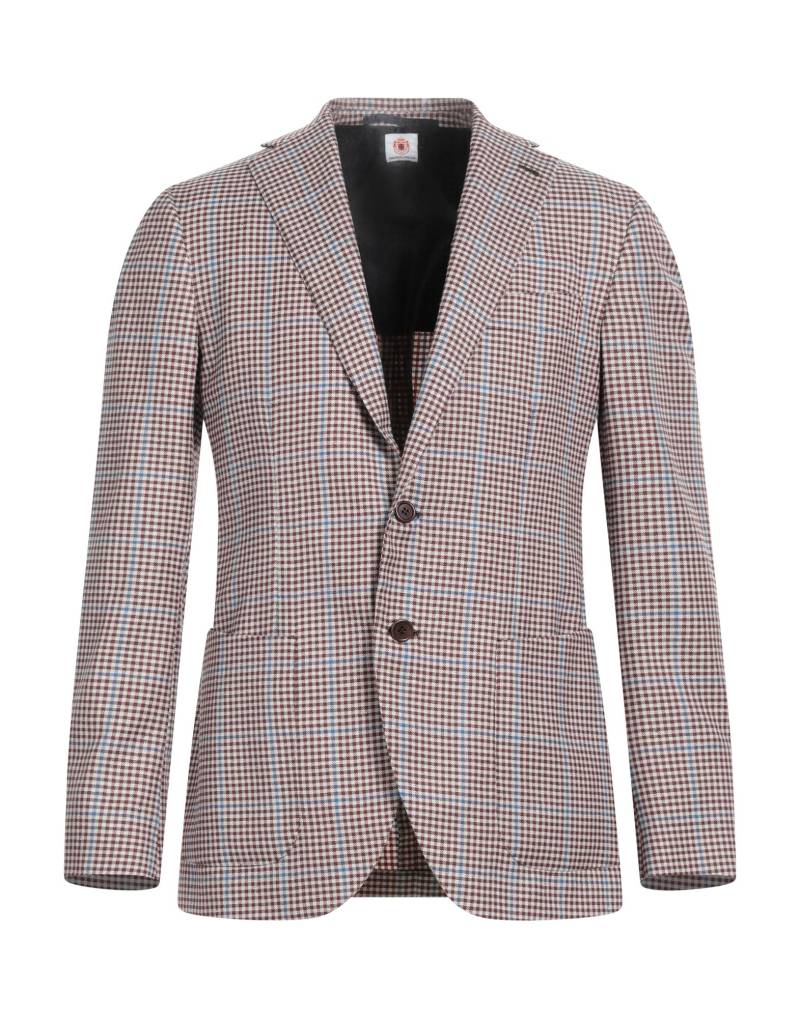 LUIGI BORRELLI NAPOLI Blazer Herren Bordeaux von LUIGI BORRELLI NAPOLI