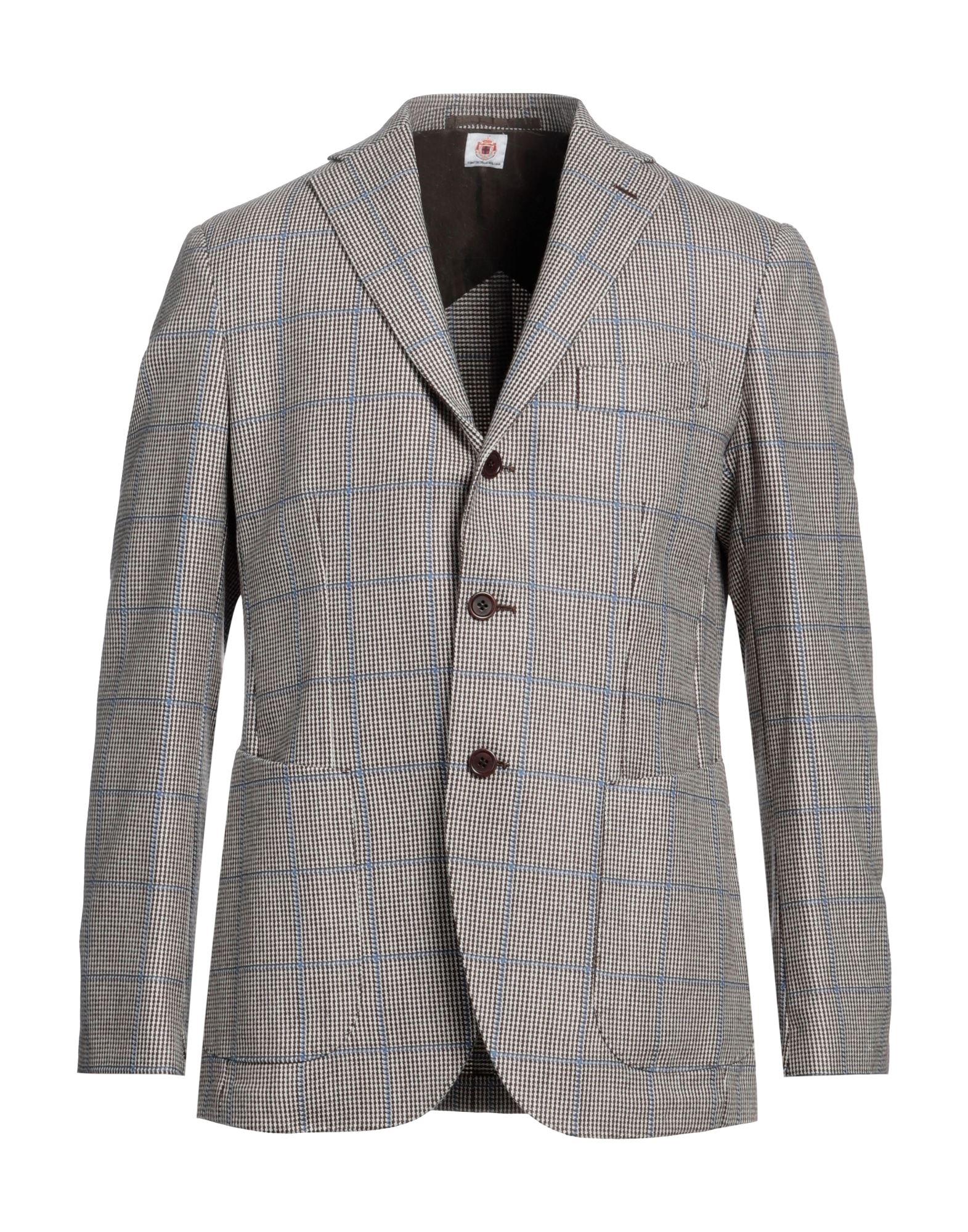 LUIGI BORRELLI NAPOLI Blazer Herren Braun von LUIGI BORRELLI NAPOLI