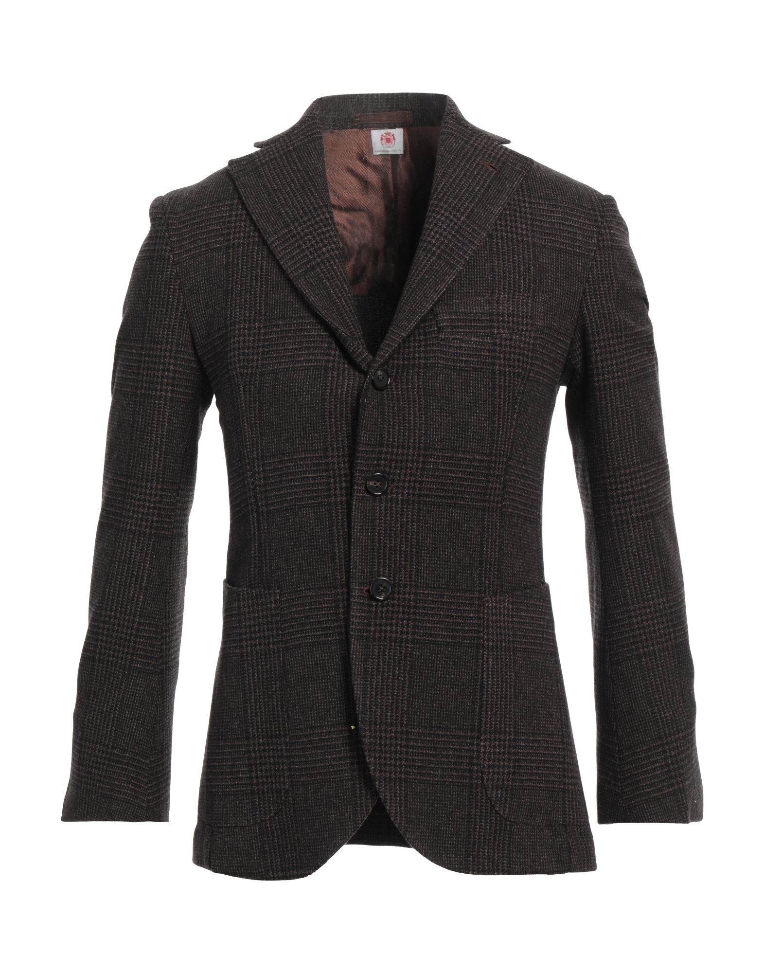 LUIGI BORRELLI NAPOLI Blazer Herren Dunkelbraun LUIGI BORRELLI NAPOLI Blazer Herren Dunkelbraun von LUIGI BORRELLI NAPOLI