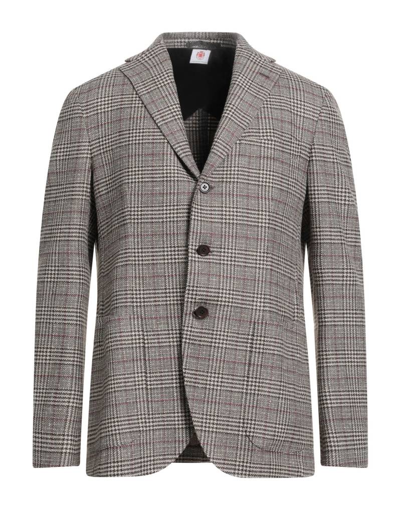 LUIGI BORRELLI NAPOLI Blazer Herren Dunkelbraun von LUIGI BORRELLI NAPOLI