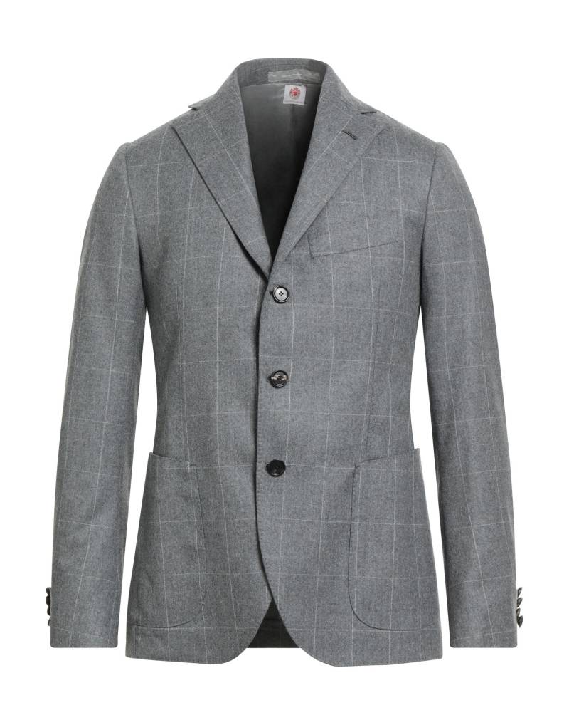 LUIGI BORRELLI NAPOLI Blazer Herren Grau von LUIGI BORRELLI NAPOLI