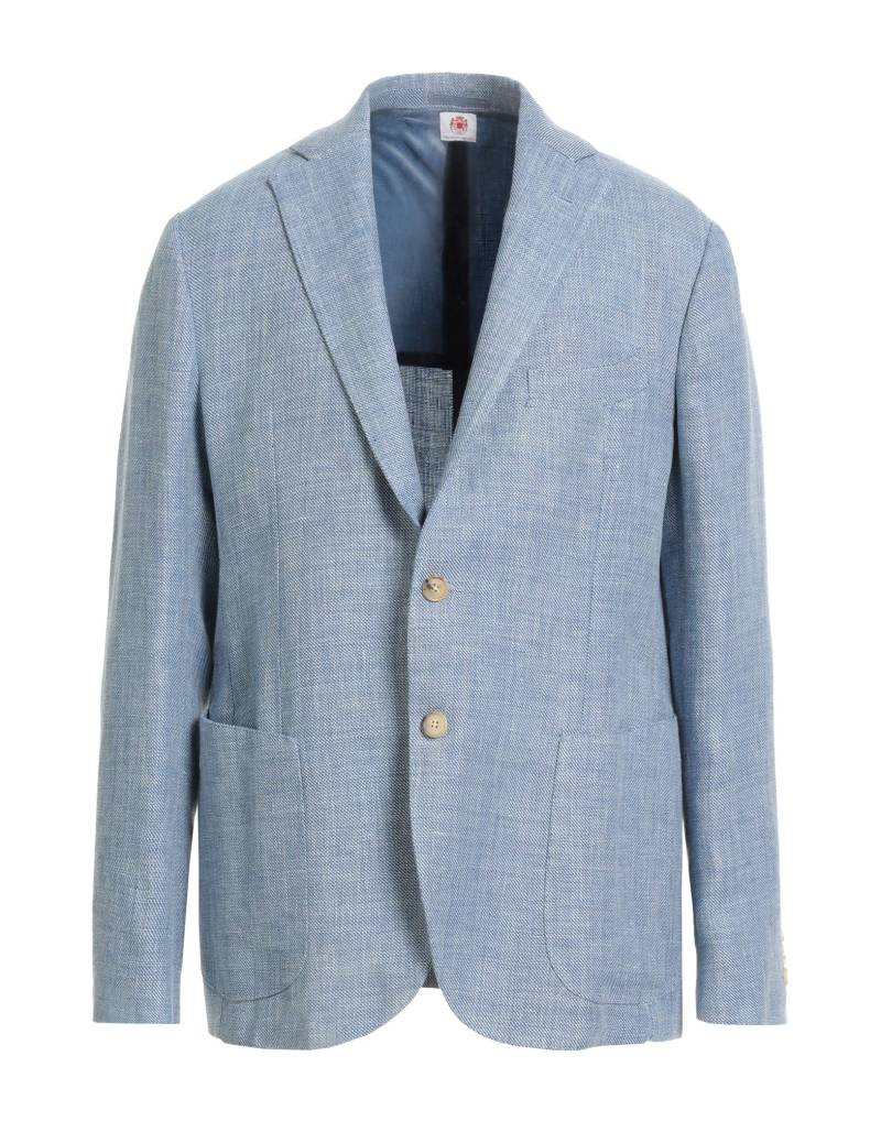 LUIGI BORRELLI NAPOLI Blazer Herren Hellblau von LUIGI BORRELLI NAPOLI