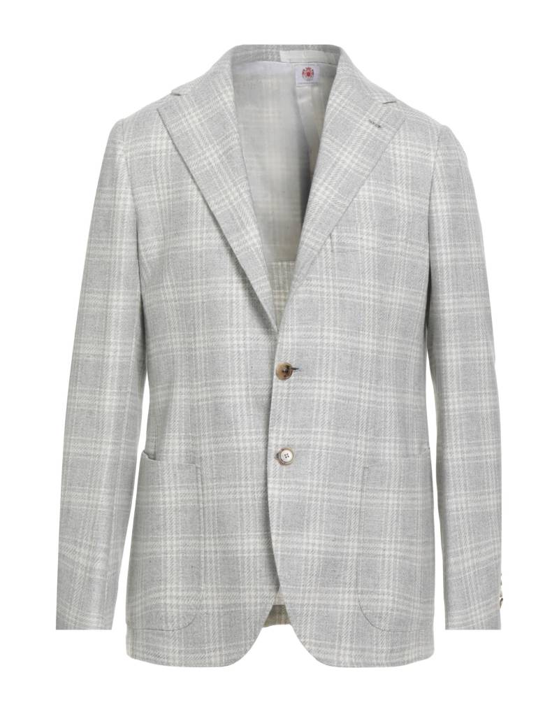 LUIGI BORRELLI NAPOLI Blazer Herren Hellgrau von LUIGI BORRELLI NAPOLI