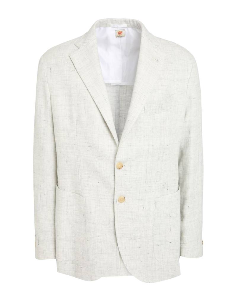 LUIGI BORRELLI NAPOLI Blazer Herren Hellgrau LUIGI BORRELLI NAPOLI Blazer Herren Hellgrau von LUIGI BORRELLI NAPOLI