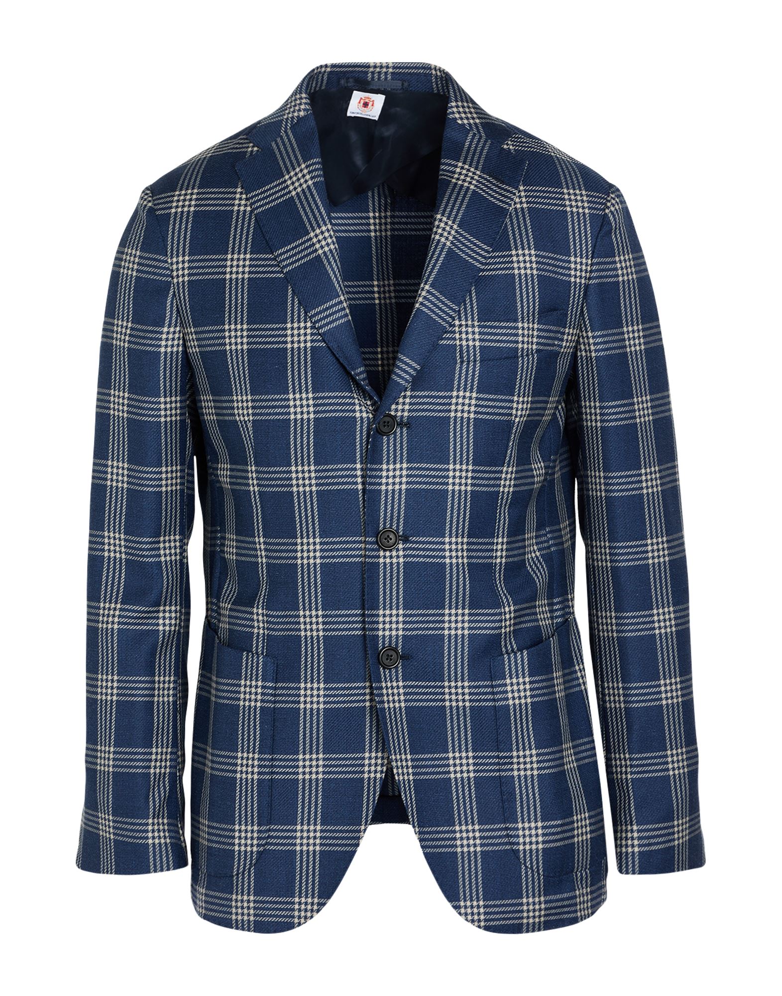 LUIGI BORRELLI NAPOLI Blazer Herren Marineblau von LUIGI BORRELLI NAPOLI