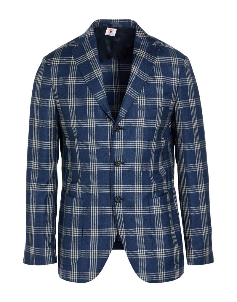LUIGI BORRELLI NAPOLI Blazer Herren Marineblau von LUIGI BORRELLI NAPOLI