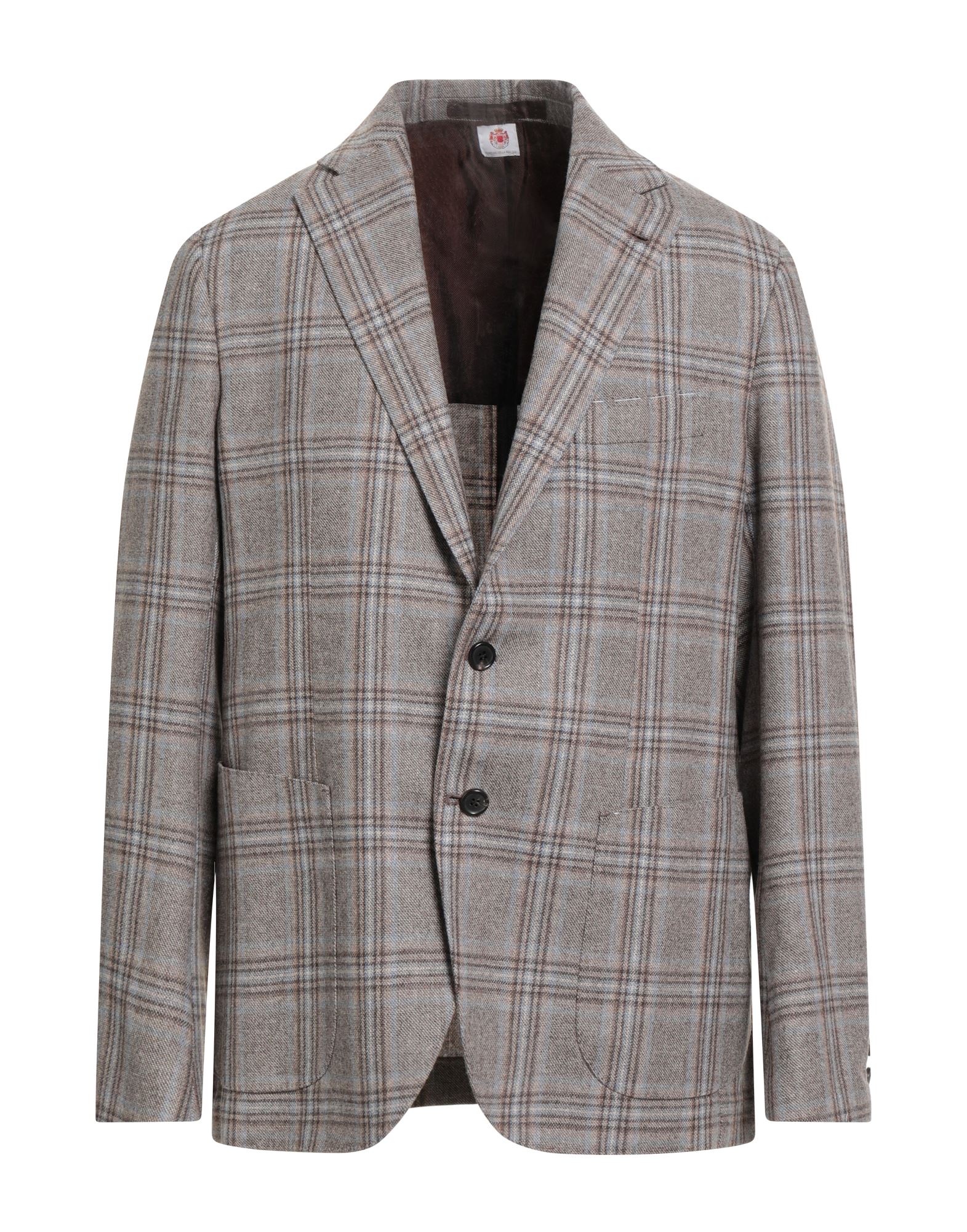 LUIGI BORRELLI NAPOLI Blazer Herren Maulwurfsgrau LUIGI BORRELLI NAPOLI Blazer Herren Maulwurfsgrau von LUIGI BORRELLI NAPOLI
