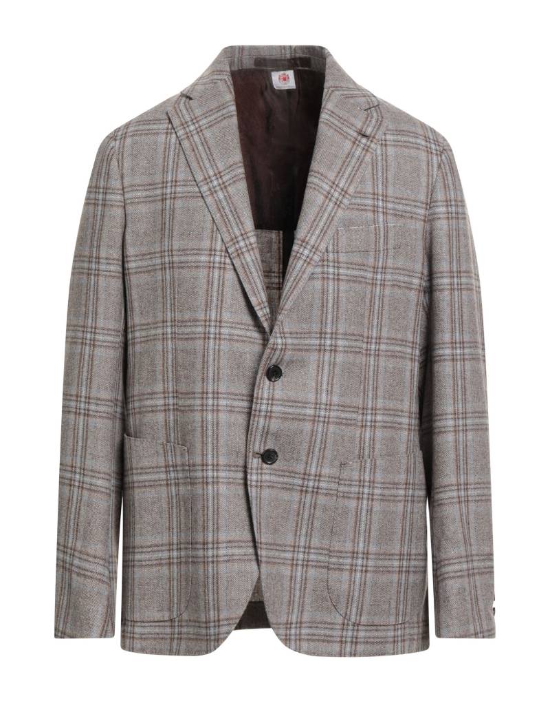 LUIGI BORRELLI NAPOLI Blazer Herren Maulwurfsgrau von LUIGI BORRELLI NAPOLI