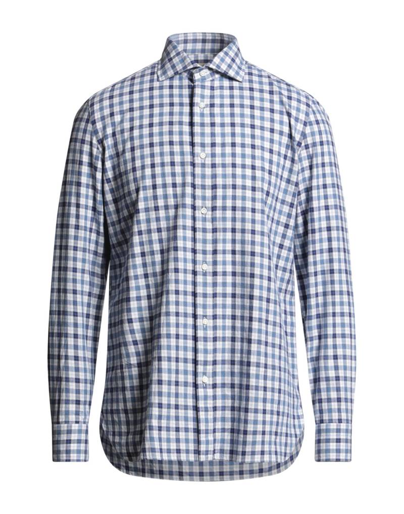 LUIGI BORRELLI NAPOLI Hemd Herren Blau von LUIGI BORRELLI NAPOLI