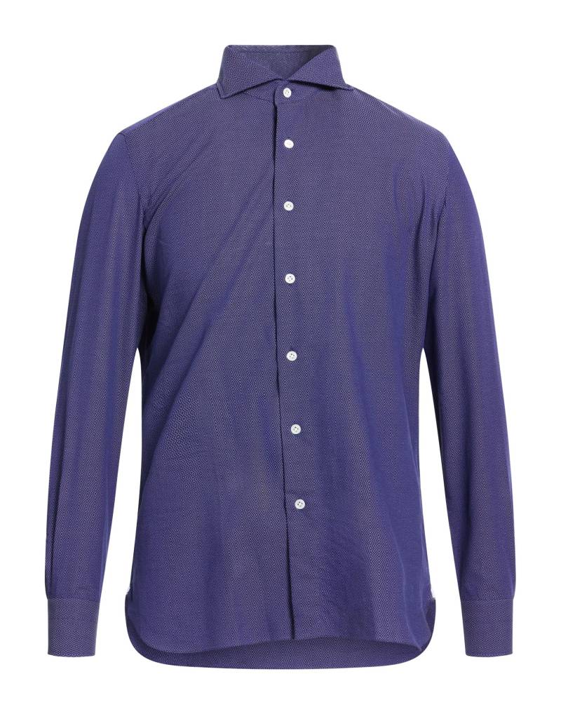 LUIGI BORRELLI NAPOLI Hemd Herren Blau von LUIGI BORRELLI NAPOLI