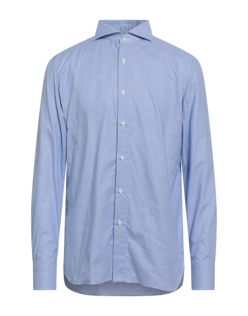 LUIGI BORRELLI NAPOLI Hemd Herren Blau von LUIGI BORRELLI NAPOLI