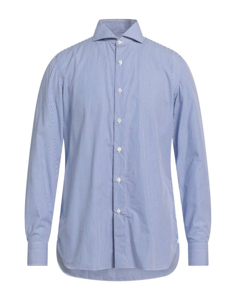 LUIGI BORRELLI NAPOLI Hemd Herren Blau von LUIGI BORRELLI NAPOLI