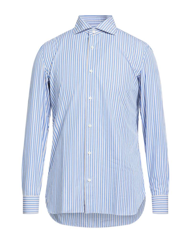 LUIGI BORRELLI NAPOLI Hemd Herren Blau von LUIGI BORRELLI NAPOLI