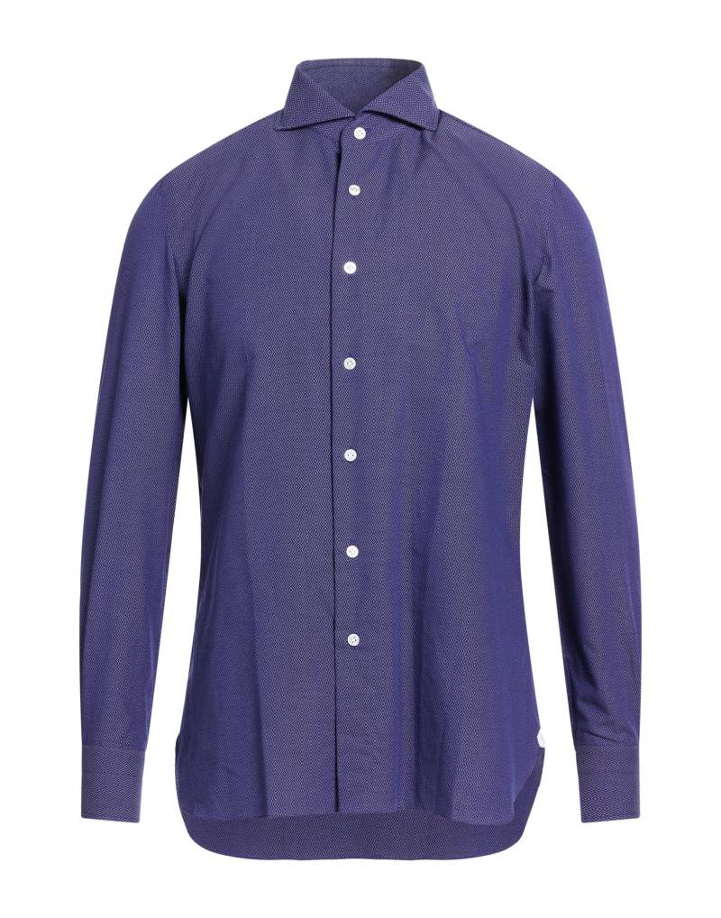 LUIGI BORRELLI NAPOLI Hemd Herren Blau von LUIGI BORRELLI NAPOLI