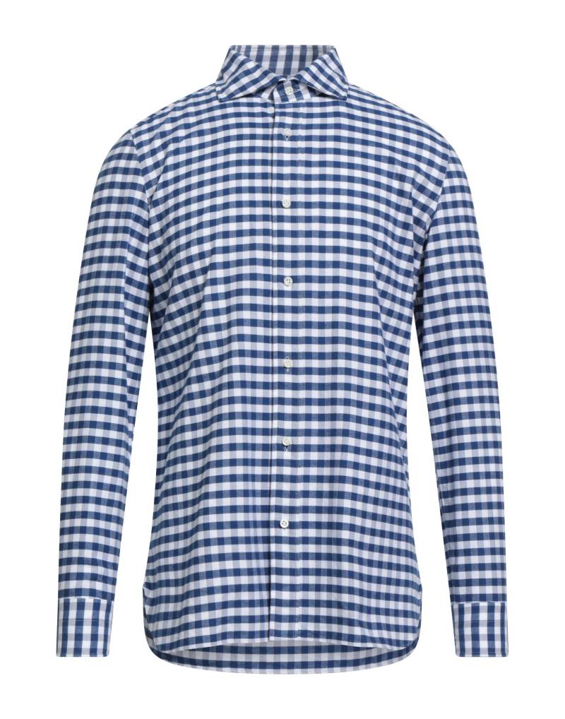 LUIGI BORRELLI NAPOLI Hemd Herren Blau von LUIGI BORRELLI NAPOLI