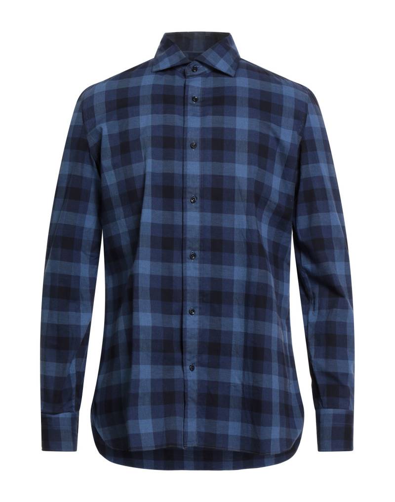 LUIGI BORRELLI NAPOLI Hemd Herren Blau von LUIGI BORRELLI NAPOLI